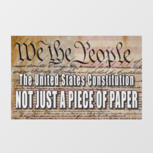 Zurück-Klammern-Fensterdekor Fensteraufkleber