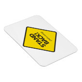 Zurück (Kochbuch des Vaters) Magnet (Rechte Seite)