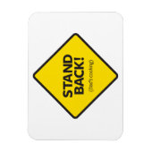 Zurück (Kochbuch des Vaters) Magnet (Vertikal)