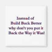 Zurück Magnet (Vorne)