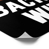 Zurück mit mehr Metall Poster (Ecke)