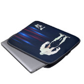 Zurück nach hinten | Laptop-Siebtasche 13" Laptopschutzhülle (Vorne Knopf)