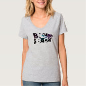 Zurück nach hinten | Women's V-Neck T-Shirt (Vorderseite)