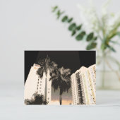 Zurück nach Miami Postkarte (Stehend Vorderseite)