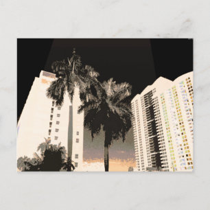 Zurück nach Miami Postkarte