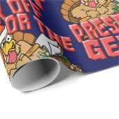 Zurück, oder die PRÄSENTE BEKOMMEN ES Geschenkpapier (Rolleneckpunkt)