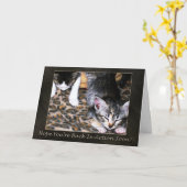 Zurück-Operation wird bald gut Karte (Gelbe Blume)