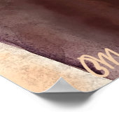 Zurück Poster (Ecke)