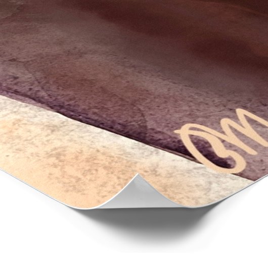 Zurück Poster (Ecke)