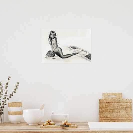 Zurück-Poster Poster (Küche)