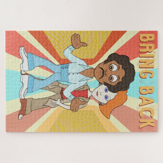 Zurück Puzzle (Horizontal)