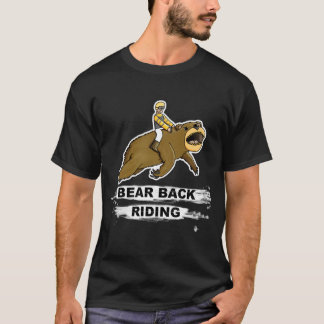 Zurück reitener Bär T-Shirt