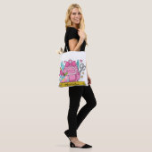 zurück Schule Regenbogen Lehrer Leben Tasche (Am Model)