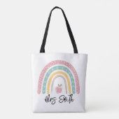 zurück Schule Regenbogen Lehrer Leben Tasche (Rückseite)