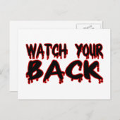 Zurück sehen postkarte (Vorne/Hinten)