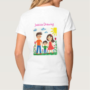 Zurück Seien Sie stolz auf Ihre Kinderarbeit T-Shirt