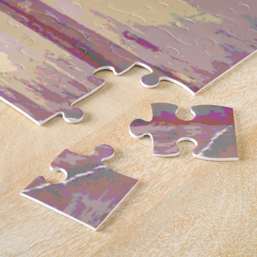 Zurück Straße Venedig Digitaler Impressionist Pop Puzzle (Seite)