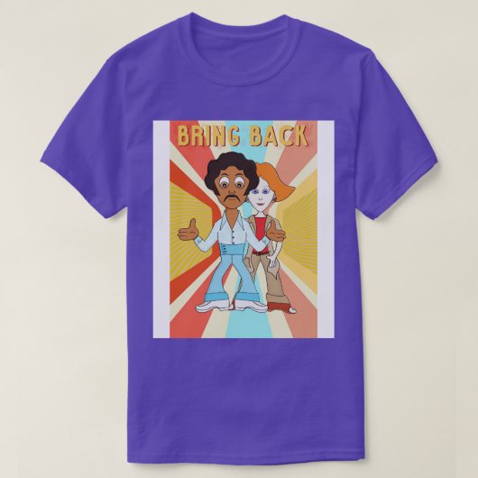 Zurück T-Shirt (Design vorne)