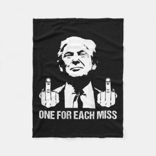 (zurück) Trump eins für jede Frau Trump Shirt Abst Fleecedecke