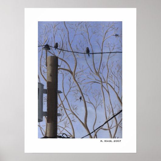 Zurück-Türansicht Poster (Vorne)