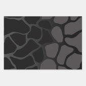 Zurück- und Grauschleifpapier Geschenkpapier Set (Vorderseite 3)