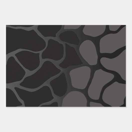 Zurück- und Grauschleifpapier  Geschenkpapier Set (Vorderseite 2)