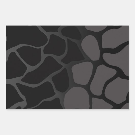 Zurück- und Grauschleifpapier  Geschenkpapier Set (Vorderseite)