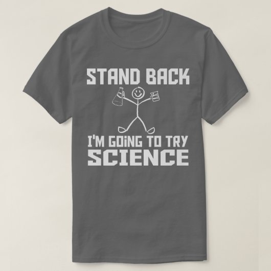 Zurück versuche ich Science Shirt Premium (Design vorne)