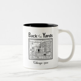 ZURÜCK VON DEN YARDS CHICAGO ZWEIFARBIGE TASSE