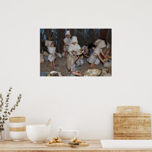 Zurück von der Jagd. Poster (Küche)