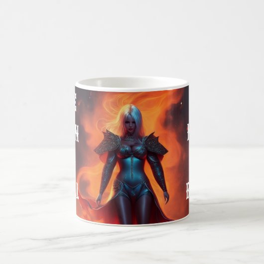 ZURÜCK VON HELL-DESIGN KAFFEETASSE (Mittel)