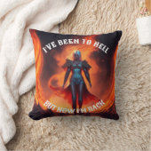 ZURÜCK VON HELL-DESIGN KISSEN (Decke)