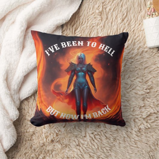 ZURÜCK VON HELL-DESIGN KISSEN (Decke)