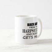 Zurück weg vom Cembalo Kaffeetasse (VorderseiteRechts)