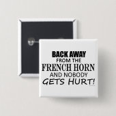 Zurück weg vom französischen Horn Button (Vorne & Hinten)