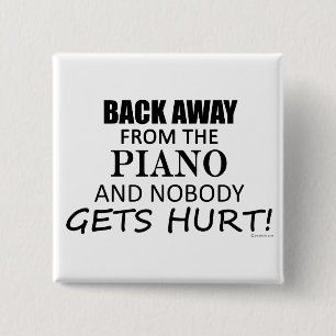 Zurück weg vom Piano Button
