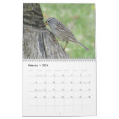 Zurück Yard Vögel!  Vogelbeobachter Kalender (Feb 2026)
