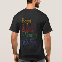 Zurück - Zauberhorn Zitat Unisex T-Shirt