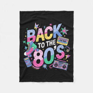 Zurück zu 80er 1980er Vintage Achtziger Retro Gebu Fleecedecke