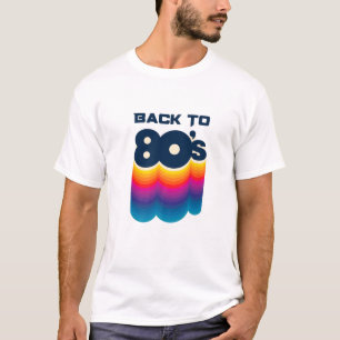 Zurück zu 80er T-Shirts Vintag Retro I Liebe 80er