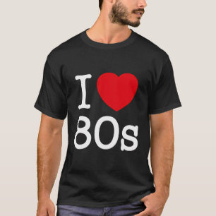 Zurück zu 80er T-Shirts Vintag Retro I Liebe 80er