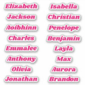 Zurück zu benutzerdefinierten Aufklebern für mehre Aufkleber (Vorderseite)