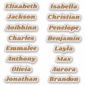 Zurück zu benutzerdefinierten Aufklebern für mehre Aufkleber (Vorderseite)