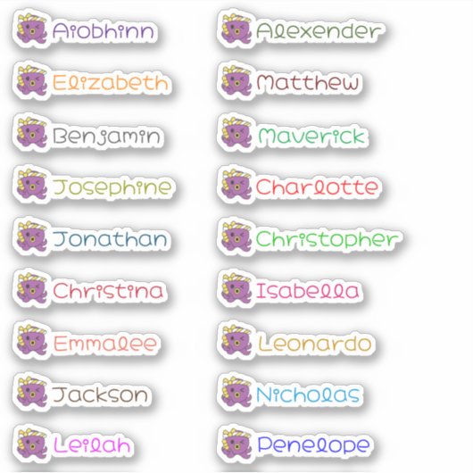 Zurück zu benutzerdefinierten Aufklebern für mehre Aufkleber (Vorderseite)