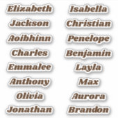 Zurück zu benutzerdefinierten Aufklebern für mehre Aufkleber (Vorderseite)