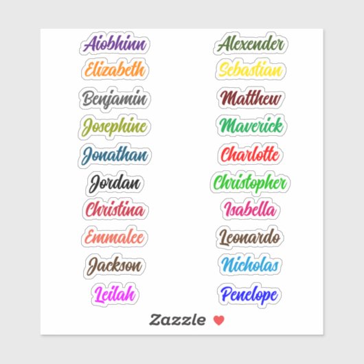 Zurück zu benutzerdefinierten Aufklebern für mehre Aufkleber (Blatt)