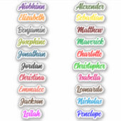 Zurück zu benutzerdefinierten Aufklebern für mehre Aufkleber (Vorderseite)