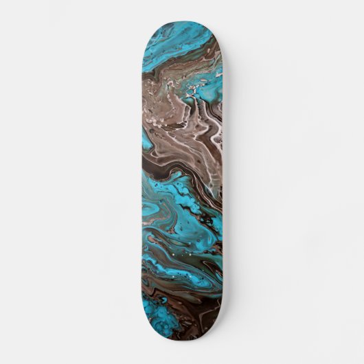 "Zurück zu dem blauen Bayou" Skateboard (Vorderseite)