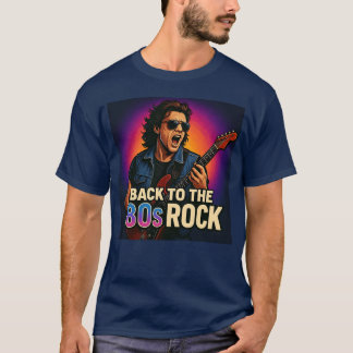 Zurück zu den 80er Rock Neon Legacy Collection Fre T-Shirt