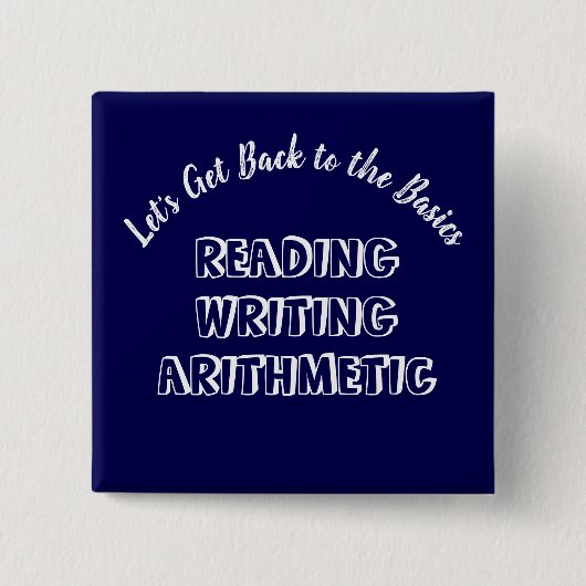 Zurück zu den Basics-Tasten Button (Vorderseite)